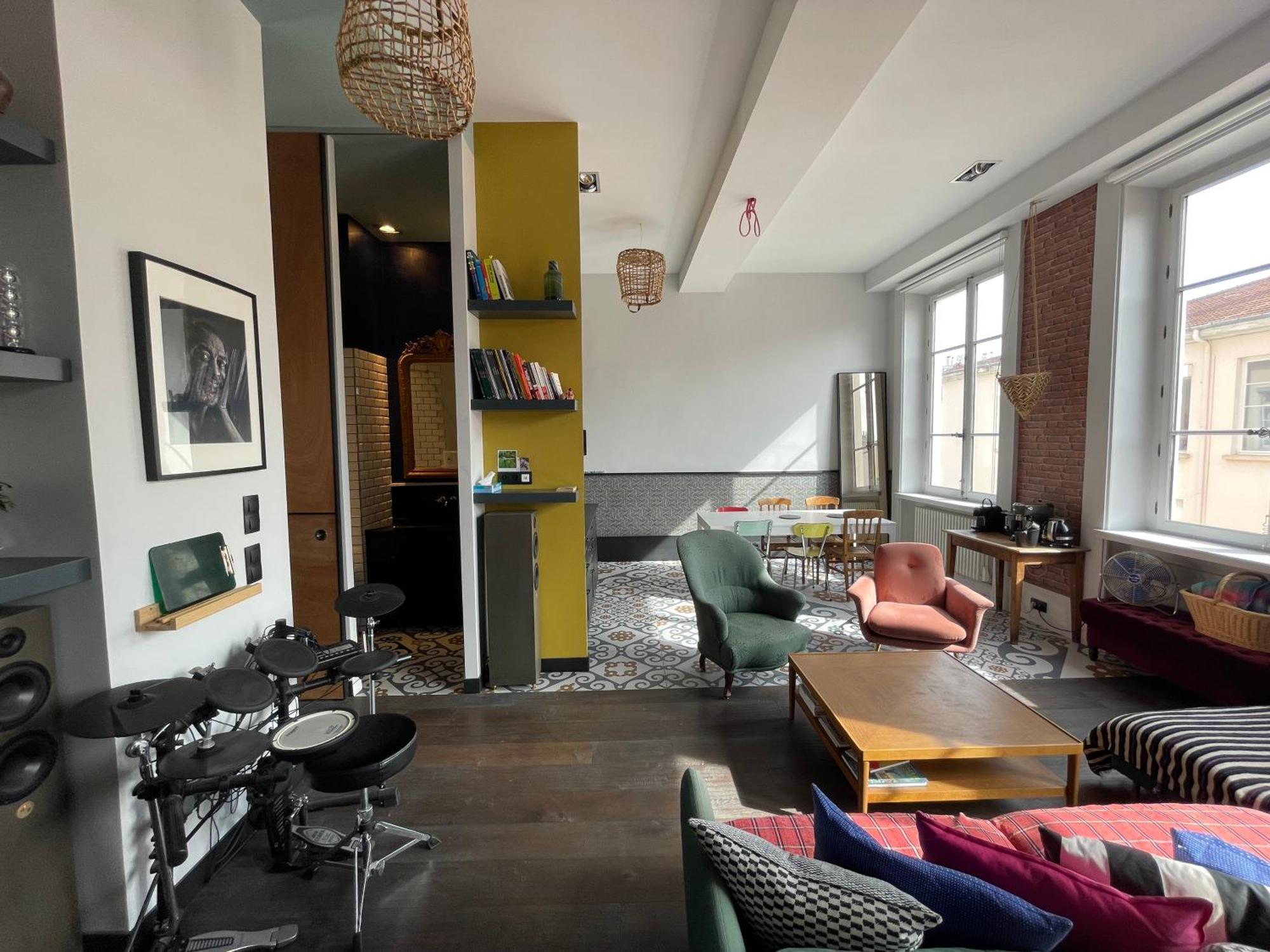 Appartement Lyon4 Cocooning Centre Croix Rousse 86M2-4P Extérieur photo